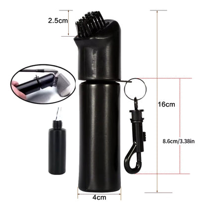 Golf Club Brush Golf Groove Cleaning Brush 2 Sided Golf Putter Wedge Ball Groove Cleaner Kit Cleaning Tool Golf Accessories